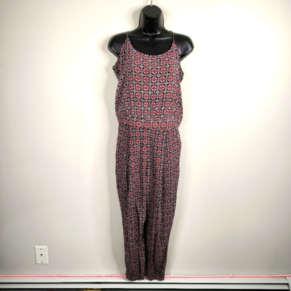 Abercrombie & Fitch Beach Boho Southwestern Aztec Resort Holiday Summer Romper L - Picture 1 of 7